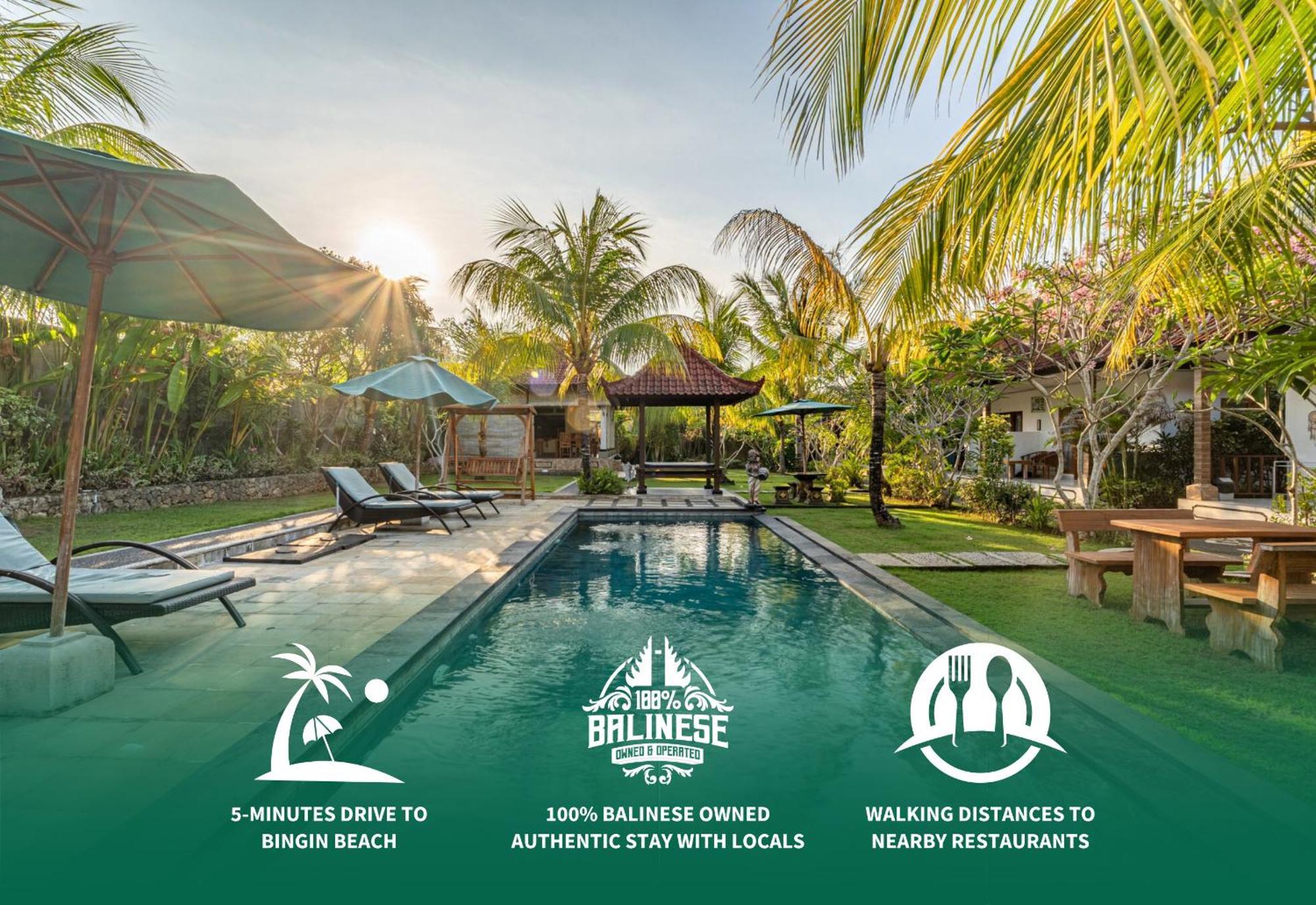 The Bingin Green View Uluwatu Exterior foto